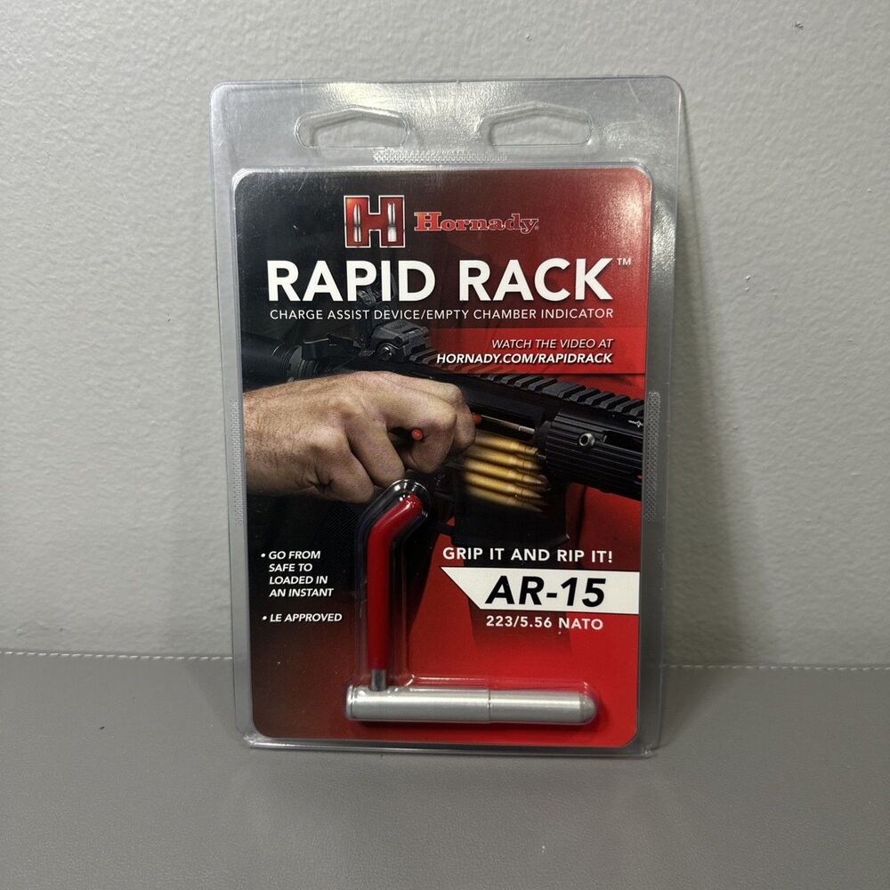 One-Hornady Rapid Rack Empty Chamber Indicator for Rifles 223/5.56 NATO #98201